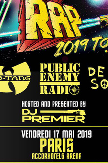 Gods of Rap Tour : Wu-Tang Clan + Public Enemy + De La Soul