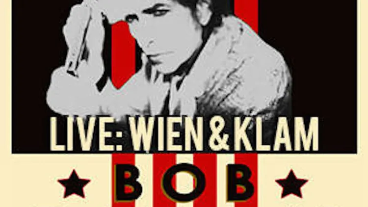 Bob Dylan and his band en concert
