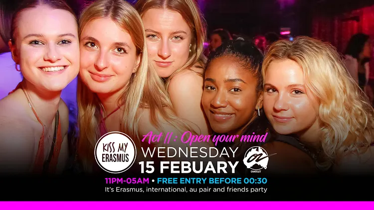 KISS MY ERASMUS @ CAFÉ OZ