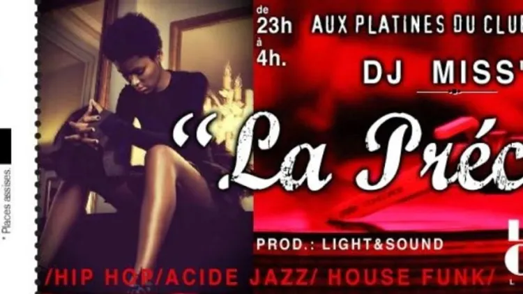 La Précoce Club le China  Dj MISS'O