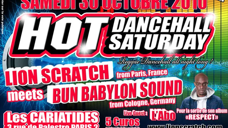 LION SCRATCH + BUN BABYLON (GER) + L'ABO (Live)