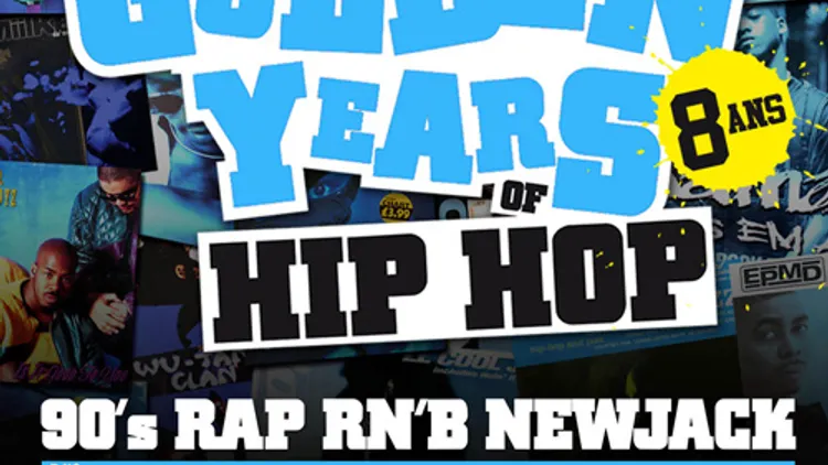 Golden Years Of Hip Hop fête ses 8 ANS  .