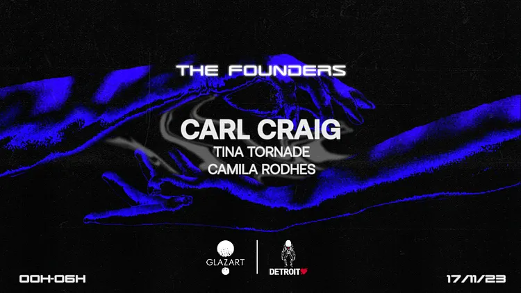 The Founders : Carl Craig, Tina Tornade & Camila Rodhes