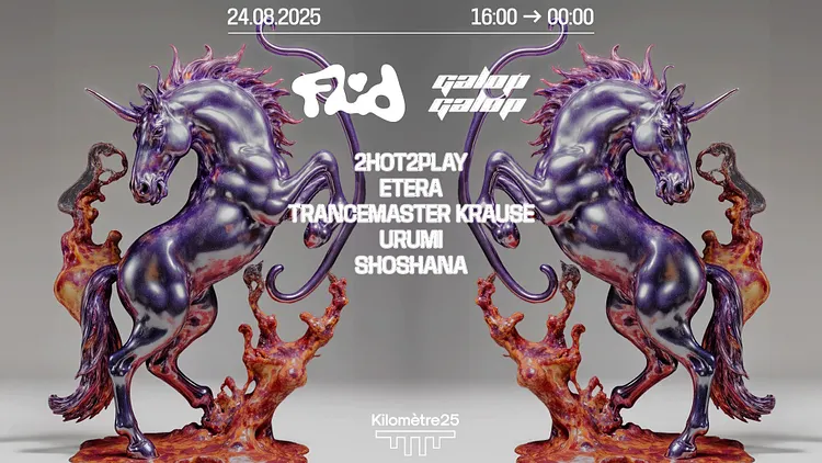 FLUID x GALOP GALOP : 2HOT2PLAY, TRANCEMASTER KRAUSE, URUMI