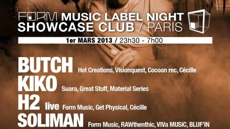 Form Music Label Night