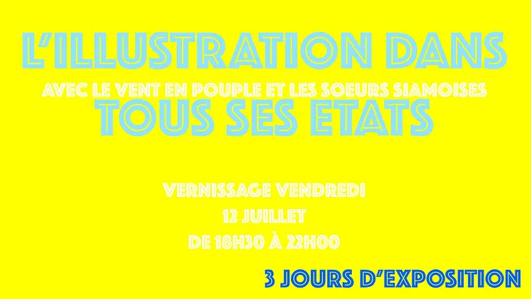Vernissage: L'illustration dans tous ses états !