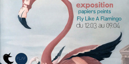 EXPO • Fly Like A Flamingo : papiers peints originaux