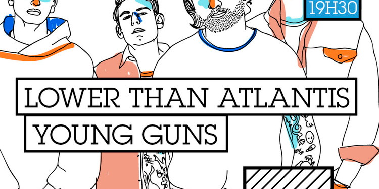 Lower Than Atlantis + Young Guns