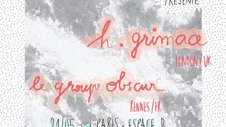 Jeudi indie pop avec H. Grimace, Colour Me Brittle et Le Groupe Obscur !