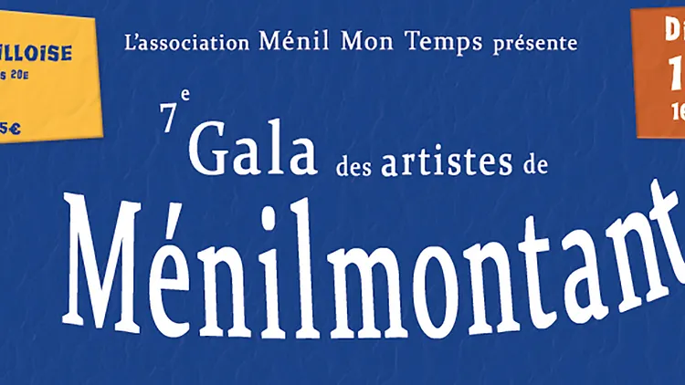 7e Gala des artistes de Ménilmontant