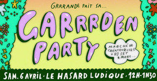 GARRRDEN PARTY