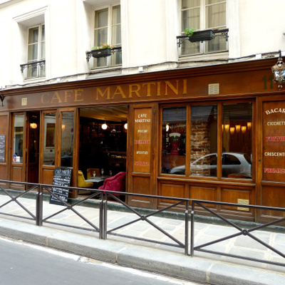 Café Martini : l'apéro comme à Venise