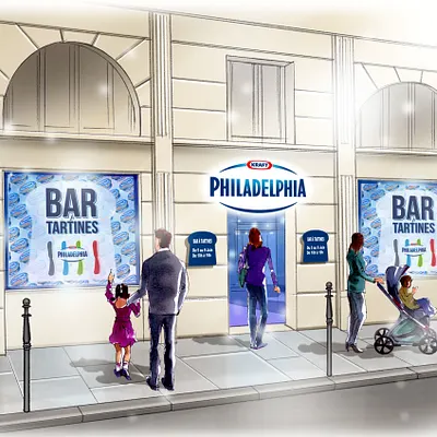 Philadelphia ouvre son bar à tartines : on va se régaler !