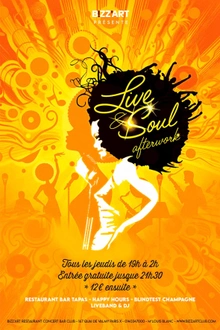 LIVE & SOUL AFTERWORK Feat SOULNESS, MC MARINA, DJ JP MANO