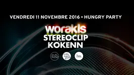 Zig Zag x Hungry Party : Worakls, Stereoclip & Kokenn
