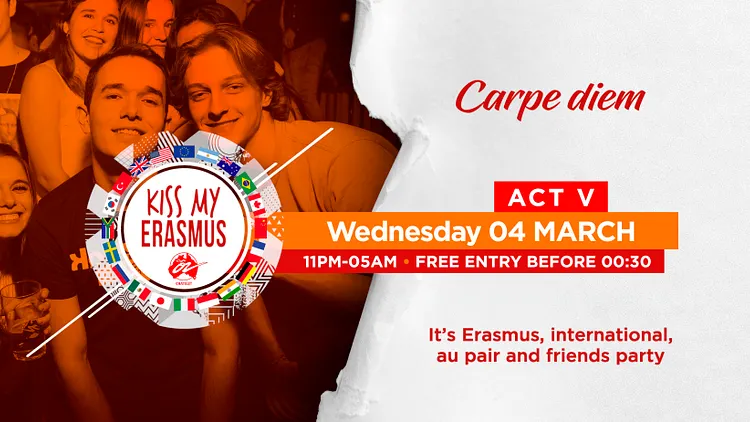 KISS MY ERASMUS @ CAFÉ OZ