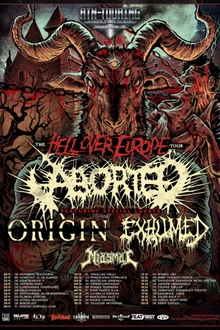 Aborted + Origin + Exhumed + miasmal