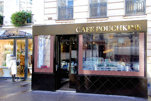 Le Café Pouchkine Saint Germain Restaurant Paris