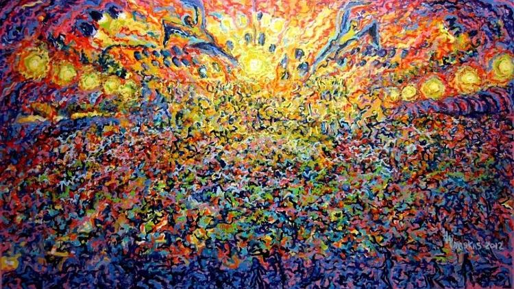 Le peintre BEAUDIER et les Artistes Structurellistes