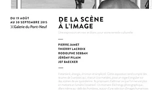 Exposition Photographique : " De la scène à l'image "