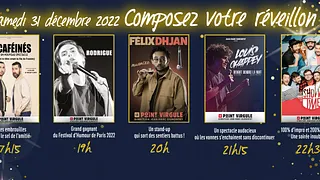 Votre réveillon au Point Virgule