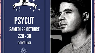 DJ Psycut derrière les platines