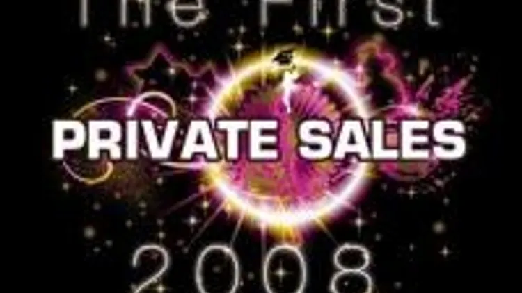 The First/ Private Sales