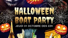 PARIS BOAT PARTY HALLOWEEN BATEAU CLUB GEANT