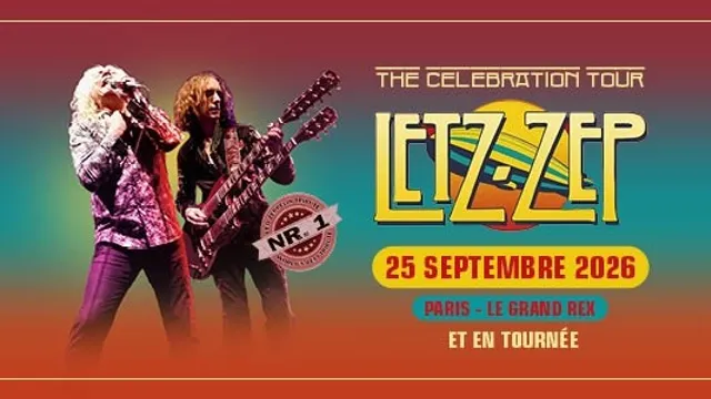 Letz Zep en tournée en France et au Grand Rex à Paris le 25 septembre !