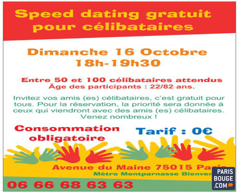Speed Dating gratuit sur Parijs