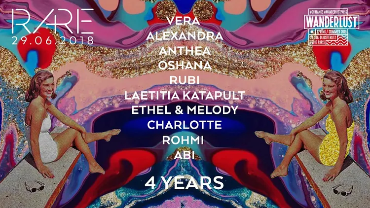 Ra+Re 4 years anniversary : Vera, Alexandra, Anthea, Rohmi, Molly