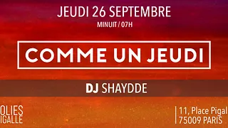 COMME UN JEUDI