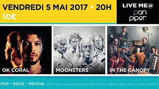 LIVE ME : OK CORAL + MOONSTERS + IN THE CANOPY