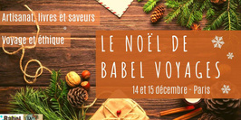 Le marché de Noël éthique de Babel Voyages à la REcyclerie