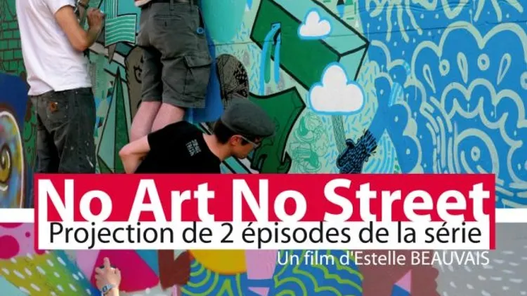 Projection "No Art No Street"