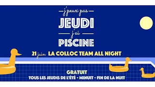 Jeudi Piscine