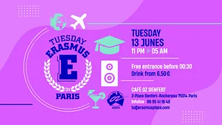 TUESDAY ERASMUS IN PARIS