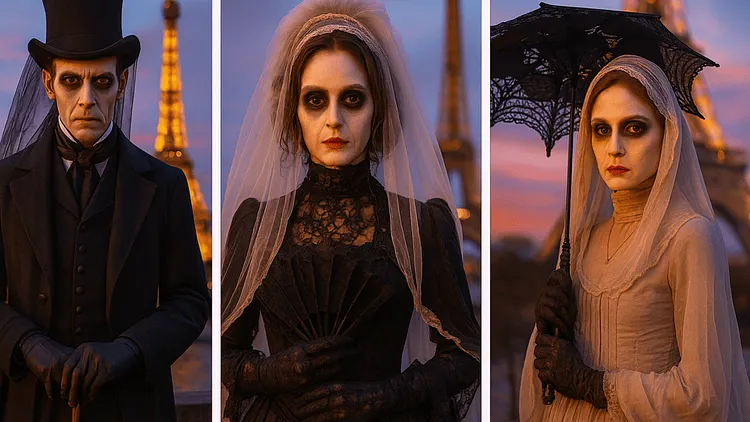 Halloween: Beau frisson à la tour Eiffel