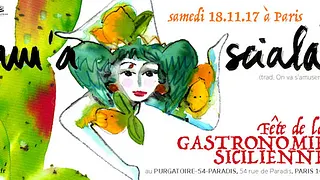 Rap épicerie et  Le Purgatoire  présente la fête de la gastronomie sicilienne