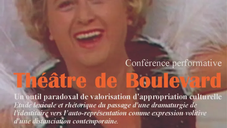 Théâtre de Boulevard,portrait d'une arme de subversion massive