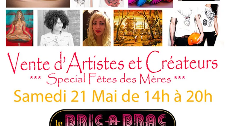 Vente d'Artistes & Créateurs @ Bric à Brac bar