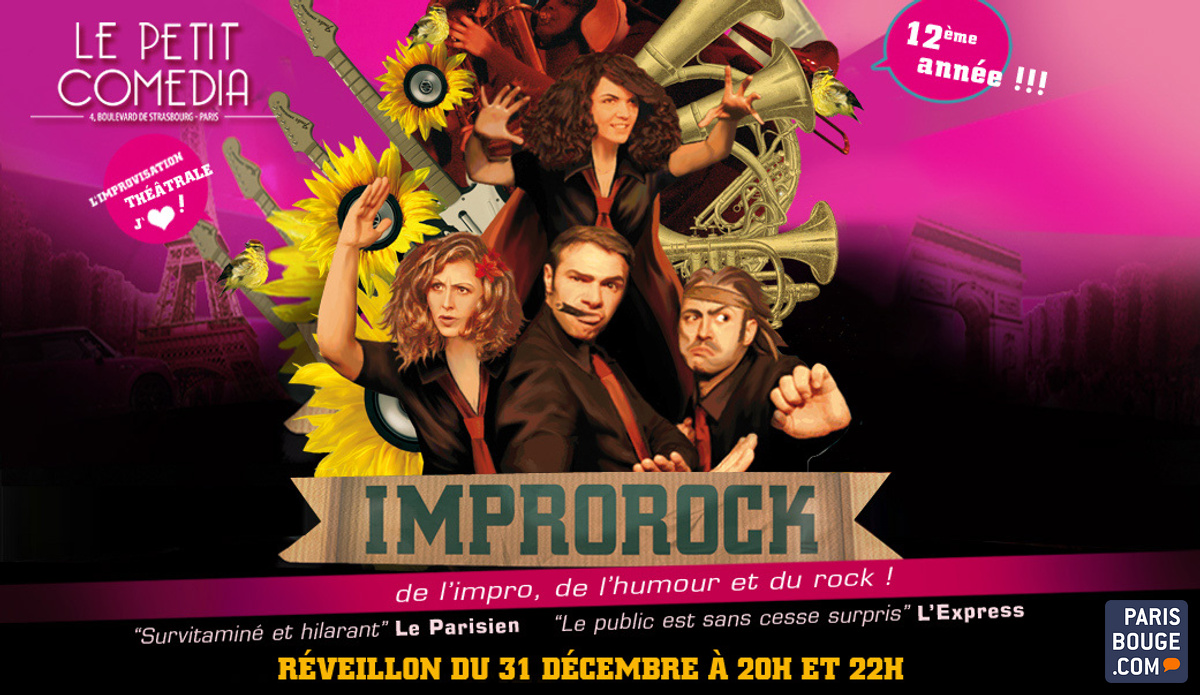 IMPROROCK : de l'impro, de l'humour et du rock ! - Le Comédia - 31 ...