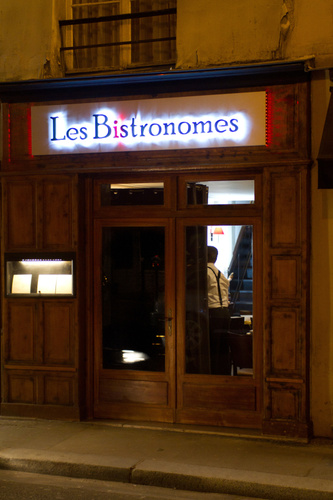 Les Bistronomes Restaurant Paris