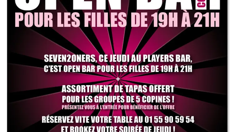 Afterwork Seven2one @ Le Players