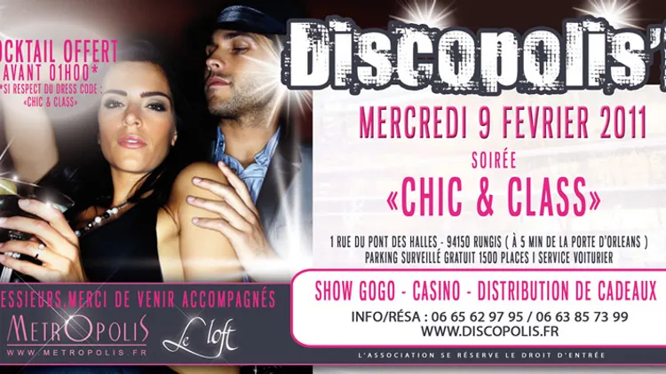 DISCOPOLIS PART.20 CHIC & CLASS
