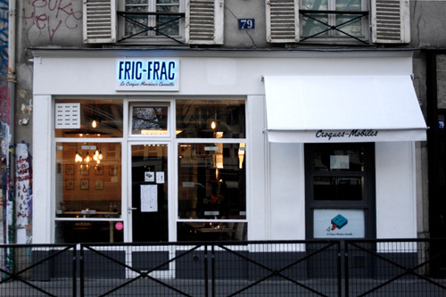 Fric Frac Restaurant Paris