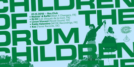 Children Of The Drum x Tape Water: Levon Vincent, DJ Oil, Pablo Valentino, Kez, Mab'ish & Rafi
