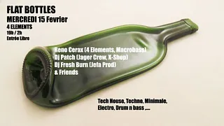 FLAT BOTTLES