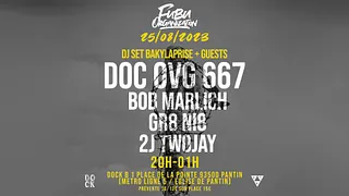 present DOC OVG + BOB MARLICH + GR8 NI8 + 2JTWOJAY