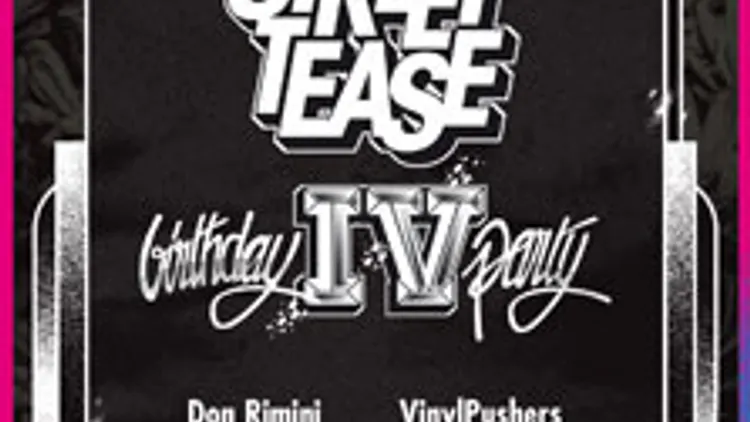 Street Tease Birthday Party